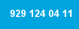 929 124 04 11